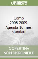 Comix 2008-2009. Agenda 16 mesi standard