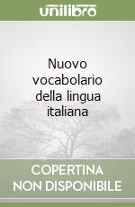 Nuovo vocabolario della lingua italiana libro