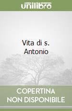 Vita di s. Antonio libro