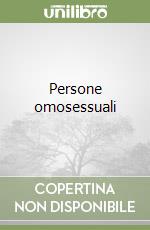 Persone omosessuali libro