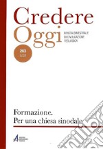 Credereoggi. Vol. 263: Formazione. Per una chiesa sinodale