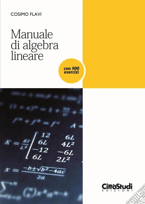 Manuale di algebra lineare