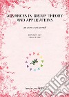 Advances in group theory and applications (2017). Vol. 3 libro