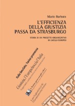 L'efficienza della giustizia passa da Strasburgo. Storia di un progetto organizzativo di livello europeo libro