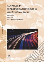 Advances in transportation studies. An international journal. Special issue (2017). Vol. 1 libro