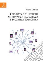 I Big Data e gli effetti su privacy, trasparenza e iniziativa economica