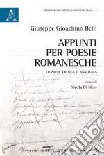 Appunti per poesie romanesche