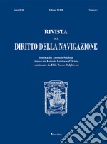 Diritto della navigazione. Vol. 47 libro