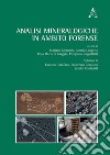 Analisi mineralogiche in ambito forense libro