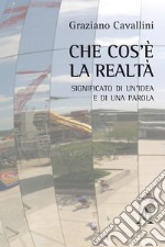 Che cos'è la realtà. Significato di un'idea e di una parola libro