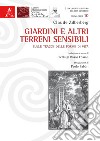 Giardini e altri terreni sensibili. Sulle tracce delle forme di vita libro