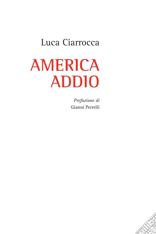 America Addio