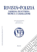 Rivista di polizia. Rassegna di dottrina tecnica e legislazione (2020). Vol. 4-5: Aprile-maggio libro