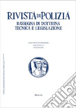 Rivista di polizia. Rassegna di dottrina tecnica e legislazione (2020). Vol. 6: Giugno libro