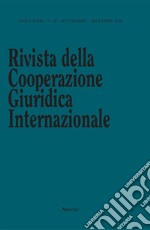 Rivista della Cooperazione Giuridica Internazionale. Quadrimestrale dell'istituto Internazionale di Studi Giuridici. Vol. 66 libro