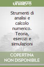 Strumenti di analisi e calcolo numerico. Teoria, esercizi e simulazioni libro