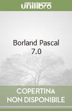 Borland Pascal 7.0 libro