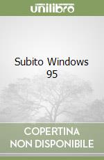 Subito Windows 95 libro