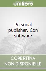 Personal publisher. Con software libro