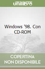 Windows '98. Con CD-ROM