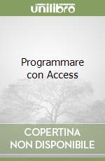 Programmare con Access libro