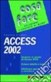 Access 2002 libro