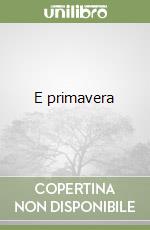 E primavera libro