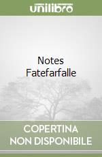 Notes Fatefarfalle libro