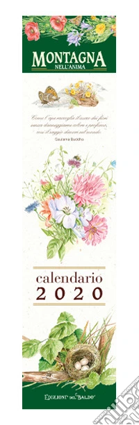 Montagna. Calendario mini 2020 libro