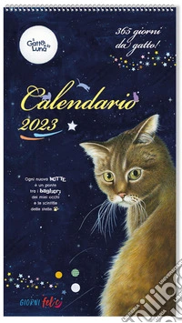 Gatto e la luna. Calendario 2023 (Il) libro