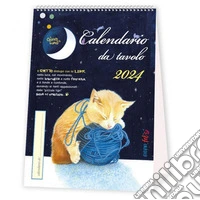 Calendari da tavolo 2024. Il gatto e la luna libro