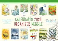 Calendario 2026. Organizer mensile. Pensieri belli libro