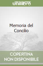 Memoria del Concilio libro