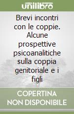 Brevi incontri con le coppie. Alcune prospettive psicoanalitiche sulla coppia genitoriale e i figli libro