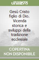 Gesù Cristo figlio di Dio. Vicenda storica e sviluppi della tradizione ecclesiale libro