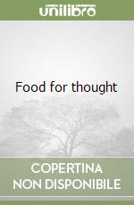 Food for thought libro