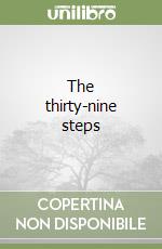 The thirty-nine steps libro