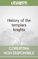 History of the templars knights libro