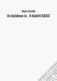 Un database in 4 dialetti BASIC