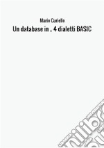 Un database in 4 dialetti BASIC libro