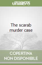 The scarab murder case