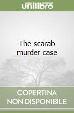 The scarab murder case libro