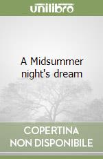 A Midsummer night's dream libro