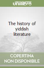 The history of yiddish literature