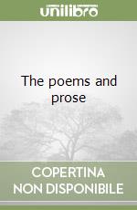 The poems and prose libro