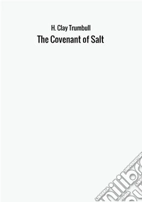 The covenant of salt libro