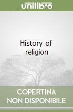 History of religion libro