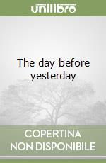 The day before yesterday libro