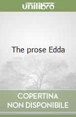 The prose Edda