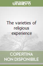 The varieties of religious experience libro